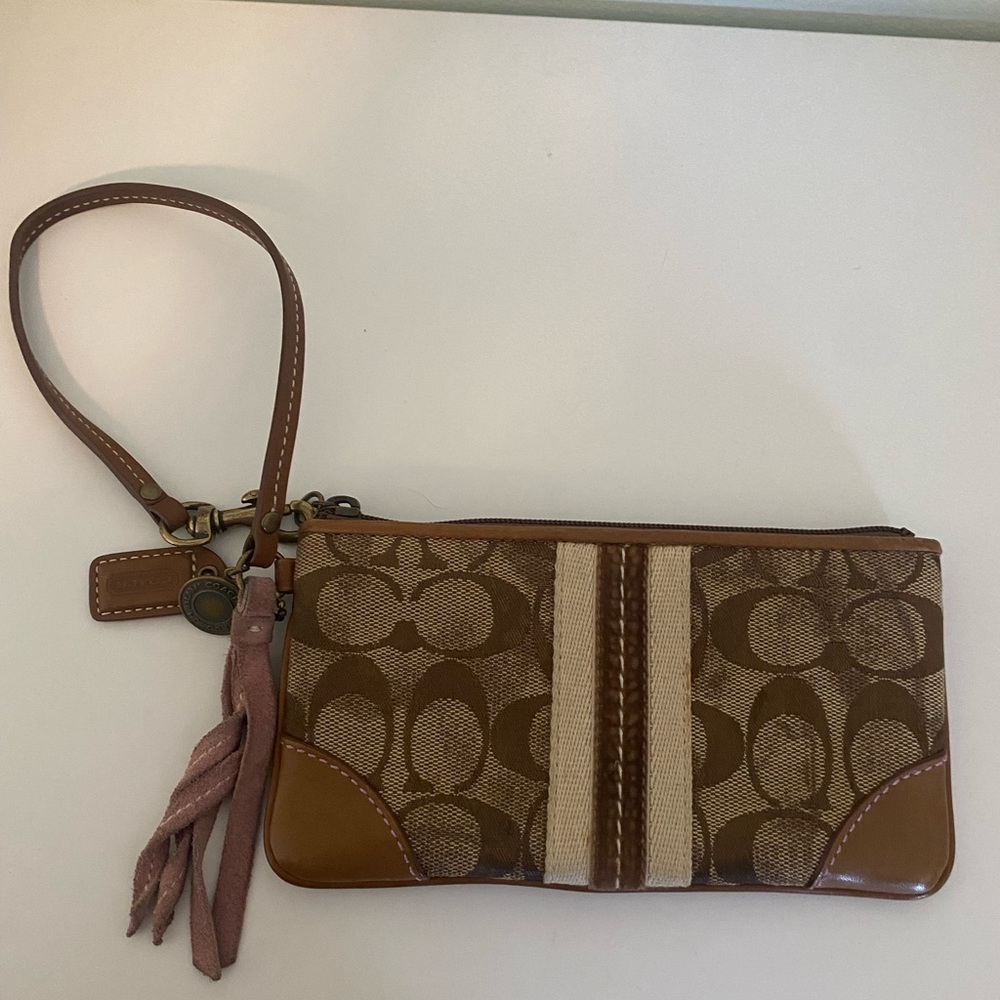 Coach wristlet